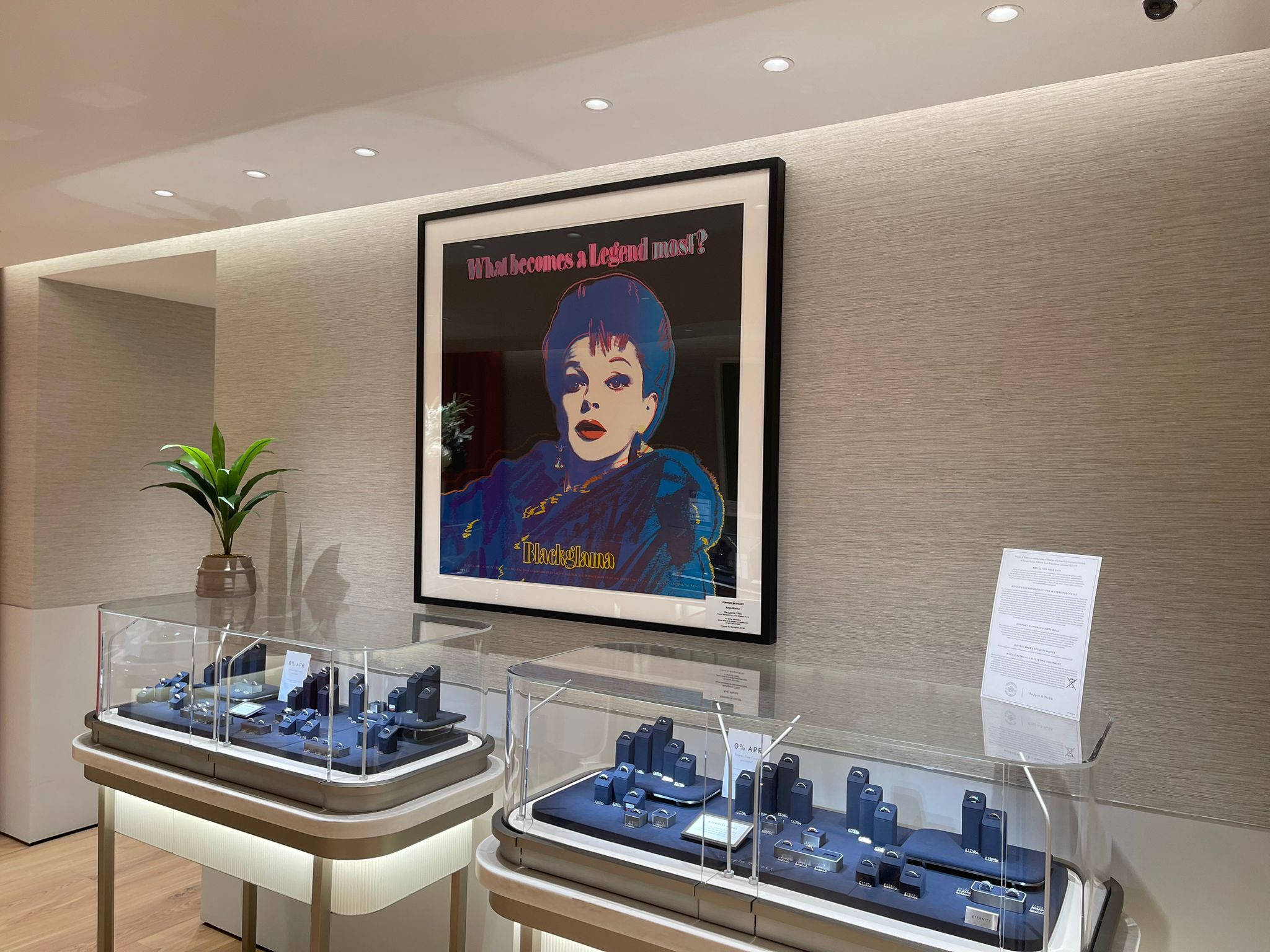 Andy Warhol - Blackglama (Judy Garland)