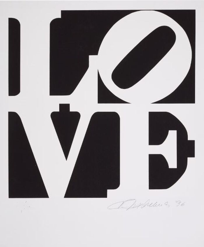 Black and White Love (from Deluxe Book of Love) signed edition of 50