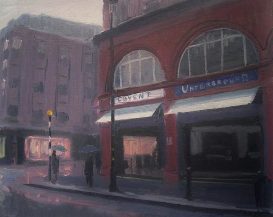 Covent Garden Underground Rain