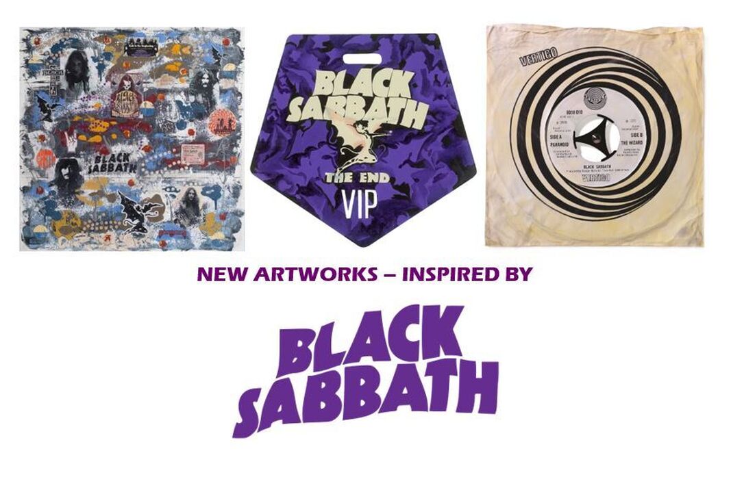 British Contemporary Exhibition - including Black Sabbath inspired artworks -  extended until 19th July 2025