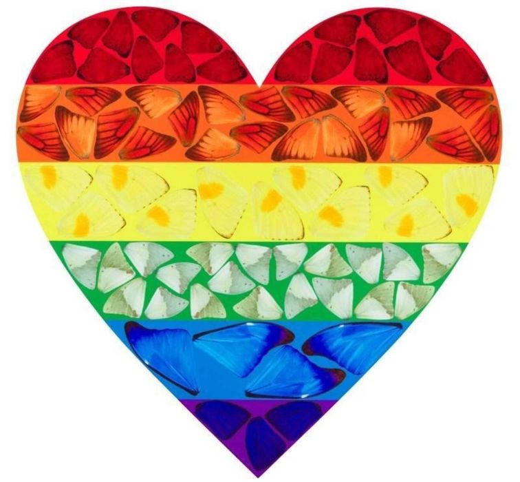 Butterfly Heart, 2020 (Large) Digitally signed edition of 1698) 