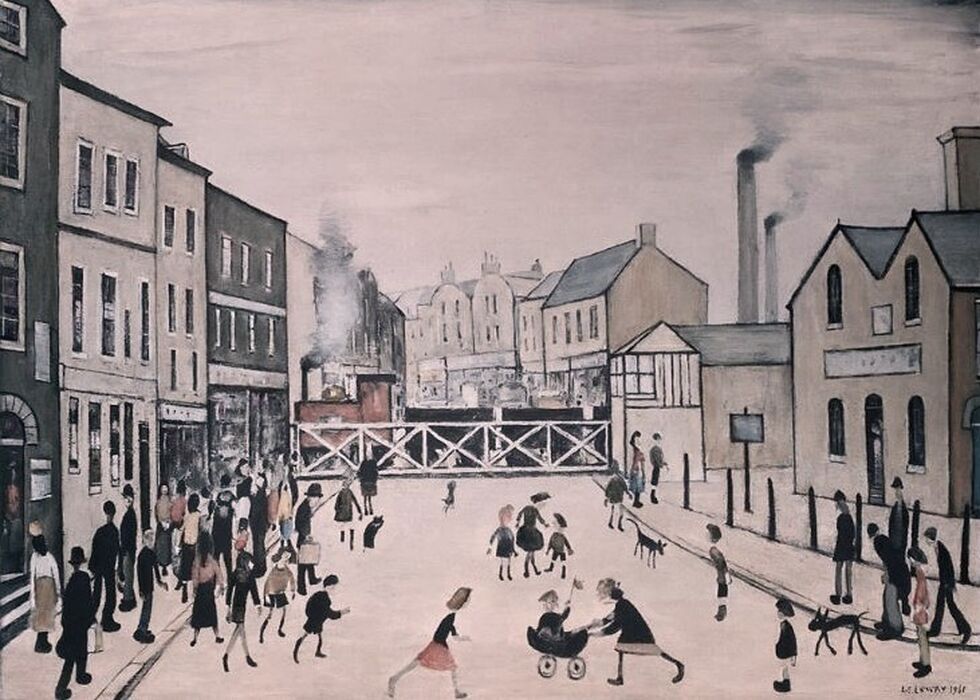 Level Crossing Burton on Trent (Signed limited edition of 850)