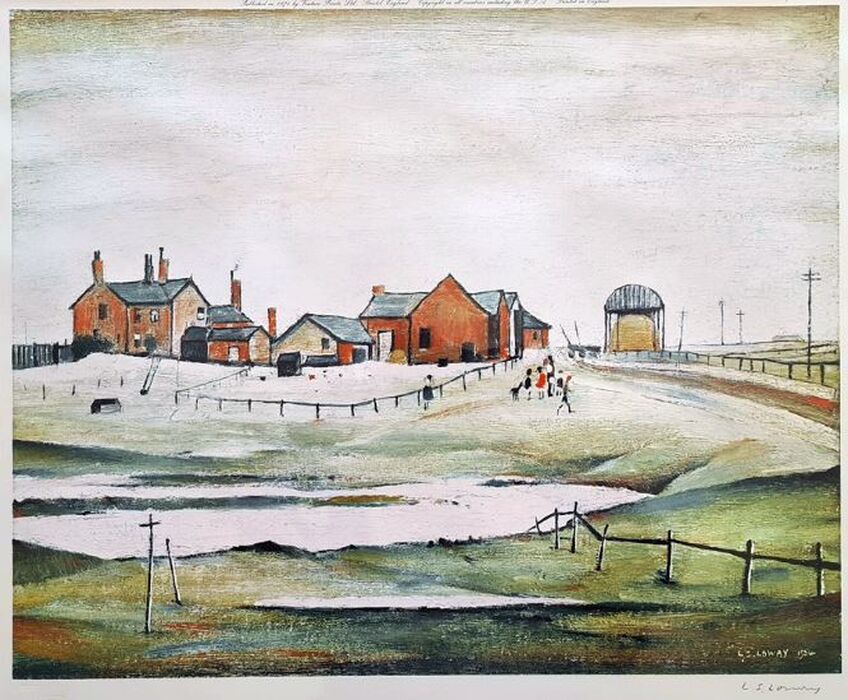 Landscape With Farm Buildings (Signed edition of 850)