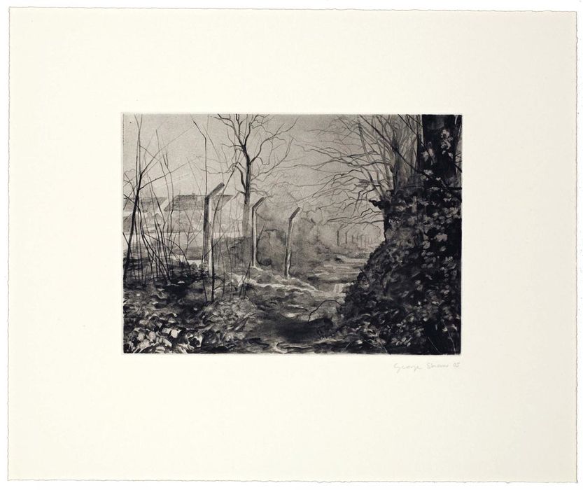 Twelve Short Walks 9 - signed etching 35/42