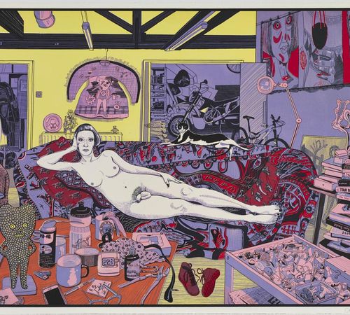 Reclining Artist (Edition of 58)