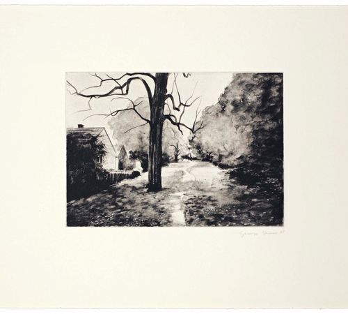 Twelve Short Walks 8 - signed etching 35/42